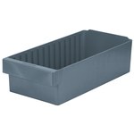 imagen de Akro-mils Akrodrawer 25 lb Gris Poliestireno Estante Contenedor de almacenamiento - longitud 17 5/8 pulg. - Ancho 8 3/8 pulg. - Altura 4 5/8 pulg. - Compartimientos 1 - 31188 GREY
