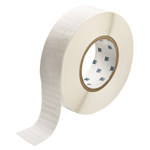 imagen de Brady THT-45-473-10 Rollo de etiquetas troqueladas para impresoras - 1.5 pulg. x 1/4 pulg. - Poliéster - Blanco - B-473