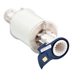 imagen de Brady 105912 Rollo de etiquetas para impresora - 4 pulg. x 33 pies - Poliéster - Blanco - B-526