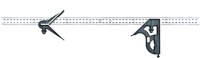 imagen de Starrett Hierro fundido Plaza combinada - longitud de 600mm - C11MHC-600