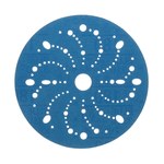 imagen de 3M Hookit Blue Abrasive Ceramic Aluminum Oxide Hook & Loop Disc - 6 in Diameter Multi-Hole Vacuum Holes - 36176