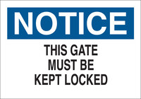 imagen de Brady B-401 Poliestireno Rectángulo Letrero de puerta Blanco - 14 pulg. Ancho x 10 pulg. Altura - 22544