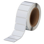 imagen de Brady THTEP173-593-.25 Rollo de etiquetas troqueladas para impresoras - 2 pulg. x 1 pulg. - Poliéster - Blanco - B-593