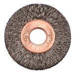 imagen de Weiler 15302 Cepillo de rueda - Rizado Acero cerda