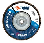 imagen de Weiler Big Cat Type 27 Flap Disc 50846 - Zirconium - 7 in - 120 - Fine