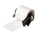 imagen de Brady WorkHorse M6-28-423 Etiquetas de impresora - 1.5 pulg. x 0.25 pulg. - Poliéster - Blanco - B-423