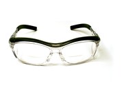 imagen de 3M Nuvo 11434-00000-20 Policarbonato Gafas de seguridad para lectura con aumento lente Transparente - Medio marco - 078371-62062