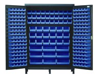 imagen de Quantum Storage Gabinete para cajas QSC-60BL - Acero al carbono - Gris - 24 pulg. x 60 pulg. x 84 pulg.