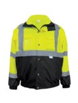 imagen de Global Glove FrogWear GLO-B2 Chaqueta bomber GLO-B2-L - tamaño Grande - Poliéster - Amarillo/negro - 02464