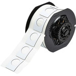 imagen de Brady B30EP-167U-593-WT Rollo de etiquetas troqueladas para impresoras - 1.5 pulg. x 1.2 pulg. - Poliéster - Blanco - B-593