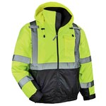 imagen de Ergodyne GloWear Work Jacket 8377 25624 - Size Large - Lime/Black