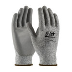 imagen de PIP G-Tek PolyKor 16-150 Salt & Pepper 2X-Small PolyKor Cut-Resistant Gloves - ANSI A2 Cut Resistance - Polyurethane Palm & Fingers Coating - 16-150/XXS