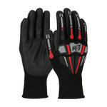 imagen de PIP G-Tek GP 34-MP150 Black Large Nylon Work Gloves - Nitrile Palm & Fingers Coating - 34-MP150/L