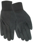 imagen de Red Steer 23810 Marrón Grande Jersey Guantes de uso general - Pulgar recto - 23810 lg