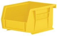 imagen de Akro-mils Akrobin 10 lb Amarillo Polímero de grado industrial Colgado/Apilado Contenedor de almacenamiento - longitud 5 3/8 pulg. - Ancho 4 1/8 pulg. - Altura 3 pulg. - Compartimientos 1 - 30210 YELLO