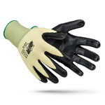imagen de PIP G-Tek PolyKor 505 Yellow 2XL ATA Cut-Resistant Gloves - ANSI A3 Cut Resistance - Nitrile Palm & Fingers Coating - 505-XXL