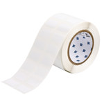imagen de Brady Permashield THT-22-423-2 Rollo de etiquetas troqueladas para impresoras - 1.25 pulg. x 0.75 pulg. - Poliéster - Blanco - B-423