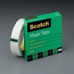 imagen de 3M Scotch 810 Magic Transparente Cinta de oficina - 1/2 pulg. Anchura x 72 yd Longitud - Un solo lado Adhesiva - 69149