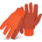 imagen de PIP 1JP5110F Hi-Vis Orange Large Cotton/Polyester Work Gloves - Straight Thumb