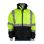 imagen de PIP Cold Weather Jacket 333-1740 LY/L - Size Large - Black/Lime Yellow - 17816