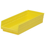 imagen de Akro-mils 214 cu in Amarillo Polímero de grado industrial Estante Contenedor de almacenamiento - longitud 17 7/8 pulg. - Ancho 8 3/8 pulg. - Altura 4 pulg. - Compartimientos 1 - 30158 YELLOW