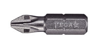 imagen de Vega Tools #2 Phillips Insertar Broca impulsora 125P2CR - Acero S2 Modificado - 1 pulg. Longitud - Gris Gunmetal acabado - 00144