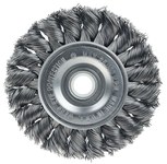 imagen de Weiler Wolverine 36290 Cepillo de rueda - Anudado - Torsión estándar Acero cerda