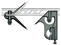 imagen de Starrett Acero forjado Escuadra combinada de acero - longitud de 6 pulg. - C33HC-6-4R