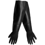 imagen de Global Glove 895 Negro XL Caucho Guantes de trabajo - Longitud 23 pulg. - 895 XL