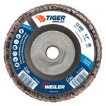 imagen de Weiler Tiger Angled Flap Disc 51303 - Zirconium - 4-1/2 in - 40 - Coarse