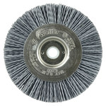 imagen de Weiler Nylox 31114 Wheel Brush - 4 in Dia - Crimped Round Nylon Bristle