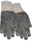 imagen de Red Steer 1139 Large Cotton/Synthetic Work Gloves - PVC Dotted Palm & Fingers Coating