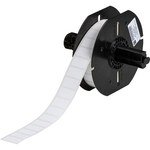 imagen de Brady ToughBond B33-125-484 Rollo de etiquetas troqueladas para impresoras - 0.9 pulg. x 0.5 pulg. - Poliéster - Blanco - B-484
