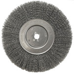 imagen de Weiler 01228 Wheel Brush - 10 in Dia - Crimped Steel Bristle