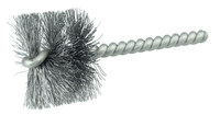 imagen de Weiler Steel Single Spiral Tube Brush - 3.5 in Length - 1 1/2 in Diameter - 0.008 in Bristle Diameter - 21203
