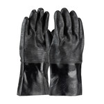 imagen de PIP ChemGrip 57-8630R Black Large Supported Chemical-Resistant Gloves - 12 in Length - Rough Finish - 2 mm Thick
