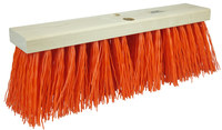 imagen de Weiler 420 Push Broom Head - 18 in - Polypropylene - Orange - 42054