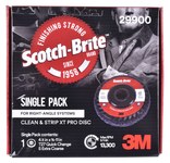 imagen de 3M Scotch-Brite Clean & Strip XT Pro Carburo de silicio Disco de Cambio Rápido - Accesorio 27 - Diámetro 4 1/2 pulg. - Agujero Central 5/8-11 pulg. - 29900