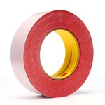 imagen de 3M 9737R Red Bonding Tape - 36 mm Width x 55 m Length - 3.5 mil Thick - Densified Kraft Paper Liner - 31467
