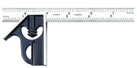 imagen de Starrett Acero forjado Plaza combinada junior - longitud de 6 pulg. - 33JH-6-16R