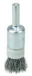 imagen de Weiler Stainless Steel Cup Brush - Shank Attachment - 1/2 in Diameter - 0.006 in Bristle Diameter - 11110