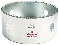 imagen de Starrett Grano diamantado Sierras para baldosas - diámetro de 4-1/8 pulg. - KD0418-N