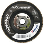 imagen de Weiler Wolverine Type 29 Flap Disc 31352 - Zirconium - 4-1/2 in - 80 - Medium