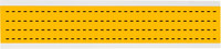 imagen de Brady 1500-DSH Etiqueta de puntuación - Perforar - Negro sobre amarillo - 1/4 pulg. x 3/8 pulg. - B-946