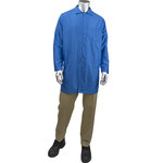 imagen de PIP Uniform Technology Staticon BR59N-45RB-L ESD Lab Coat - Large - Blue - 49100