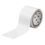 imagen de Brady UltraTemp THT-38-719-10 Rollo de etiquetas troqueladas para impresoras - 0.375 pulg. x 0.375 pulg. - Poliimida - Blanco - B-719