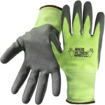 imagen de PIP Boss 1PU4000N Hi-Vis Green Large HPPE Cut-Resistant Gloves - Polyurethane Palm & Fingers Coating - 1PU4000NL