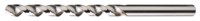 imagen de Cleveland 2550 #50 High Helix Taper Length Drill C09089 - Right Hand Cut - Radial 118° Point - Bright Finish - 3.75 in Overall Length - 2 in Spiral Flute - High-Speed Steel - Straight Shank