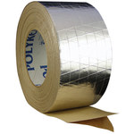 imagen de Polyken Aluminum Tape - 72 mm Width x 46 m Length - 6 mil Total Thickness - 438X 72MM X 46M ALUM