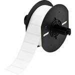 imagen de Brady ToughBond B33-136-484 Rollo de etiquetas troqueladas para impresoras - 1.5 pulg. x 0.75 pulg. - Poliéster - Blanco - B-484